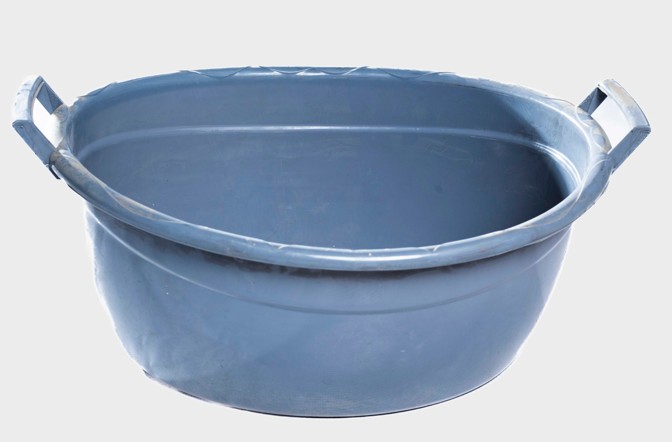 OVAL BASIN 30 LTR -  RECYCLE COLOUR