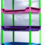 TRIANGLE VEGETABLE RACK - 4 TIER